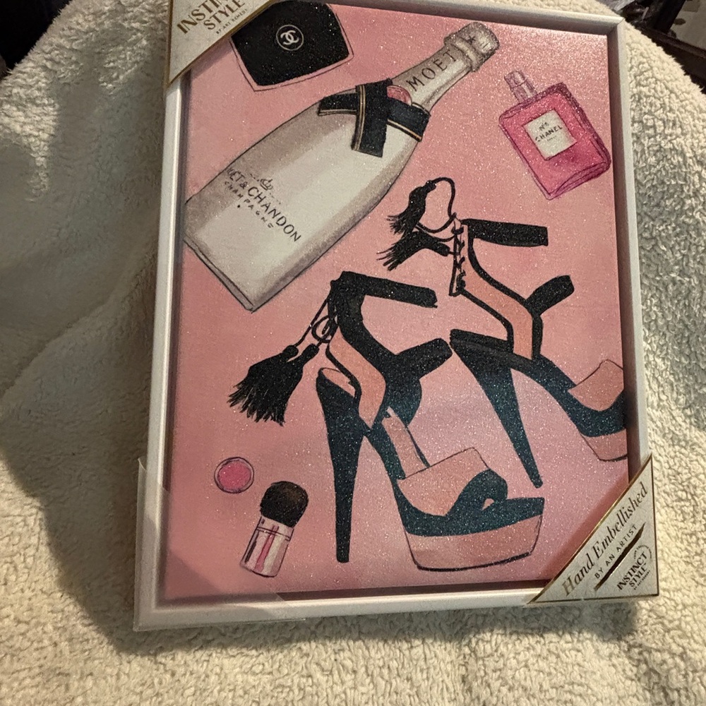 Chanel Elegant wall Art decor . NWT